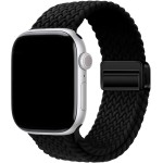 Pulseira Nylon Solo Trançada Magnética Compatível com Apple Watch 40 41mm 44 45mm 42 46mm - Imagem 5