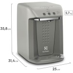 Purificador de Água Gelada, Fria e Natural Elétrico Luz UV Prata (PA31G) - Imagem 4