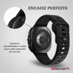 123Smart - Pulseira De Silicone Mariner 123-mar-65 Compativel Com Galaxy Watch Ultra 47mm - Ajuste Confortável, Resistente à Água e Instalação Fácil - Imagem 3
