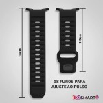 123Smart - Pulseira De Silicone Mariner 123-mar-65 Compativel Com Galaxy Watch Ultra 47mm - Ajuste Confortável, Resistente à Água e Instalação Fácil - Imagem 6