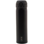 LYOR - Garrafa Térmica Dupla Parede de Aço Inox com Tampa Flip Preta 410ml - Imagem 6