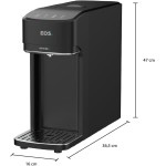 Purificador de Água Eos Mineralle Slim Touch Eletrônico Preto Epe08p Bivolt - Imagem 4