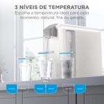Purificador De Água Midea Slim Pure Branco Bivolt + 1 Filtro Refil Reserva Original - Imagem 4