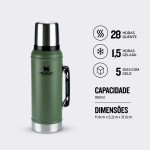 Stanley Garrafa Térmica Classic Yerba Dried Pine | 940ml - Imagem 4