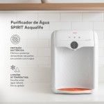 Bebedouro e Purificador de Água Spirit Eletrônico Branco e Laranja Spa1 Bivolt - Imagem 5