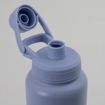 Garrafa Térmica INOX 1000ml – Parede Dupla a vácuo, Livre de BPA, Mantém 12h Quente / 24h Frio, Tampa Vedada Com Alça LILÁS - Imagem 5
