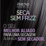 Amend Essencial Kit Seca Sem Frizz + Máscara Acidificante Equilibrio do pH, para Cabelos Ásperos e Porosos - Imagem 3