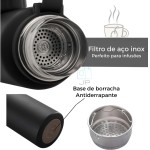 Garrafa Térmica Inox 1100ml Isolamento a Vácuo Mantém Bebidas Frias 24h e Quentes 12h Antivazamento + Alça Ergonômica – Produto PREMIUM JP VAREJO ONLINE® - Imagem 6