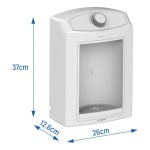 PURIFICADOR DE AGUA NATURAL ACQUABIOS FITT BRANCO ALCALINO - Imagem 4