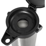 TERMOPRO Garrafa Térmica Aço Inox 3L com Pressão Termopro Ampola Inox Dupla Camada Mantém Bebidas Quentes por 9h e Frias por 20h Alça Retrátil e Base Giratória - Imagem 7