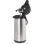 TERMOPRO Garrafa Térmica Aço Inox 3L com Pressão Termopro Ampola Inox Dupla Camada Mantém Bebidas Quentes por 9h e Frias por 20h Alça Retrátil e Base Giratória - Imagem 9