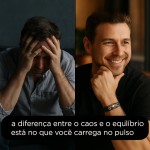 Pulseira Masculina Premium Áurea Guardiã – Olho-de-Tigre & Couro Preto | Proteção, Força & Estilo - Imagem 4