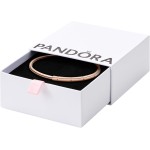 Pandora Pulseira feminina com pulseira aberta I-D com caixa de presente
