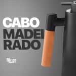 Garrafa Térmica 1L Preto Design Elegante com Cabo de Madeira para Café Chá e Bebidas Quentes Mesa Posta Premium - Imagem 3