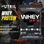 Kit Whey Protein Turbo + Creatina Monohidratada 150g - Black Skull - Ganho de Massa Muscular - Força (Chocolate) - Imagem 4