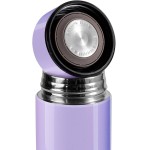 TERMOPRO Squeeze Termico 500ml Tie Dye Inox com Filtro Inox para Agua Suco Cha Cafe Tampa Rosca Estilo Moderno Sem Vazamento Portatil Elegante para Viagem Escritório ou Academia - Imagem 3