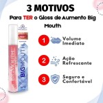 Phállebeauty Gloss Labial Big Mouth Phallebeauty Rosa 4Ml - Imagem 5