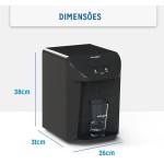 ACQUABIOS PURIFICADOR DE ÁGUA BASIC - BACTERIOLÓGICO/BIVOLT/PRETO - Imagem 7