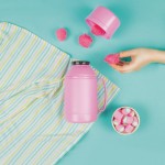 Mor - Garrafa Térmica Indie 500ml Algodão Doce - Imagem 5