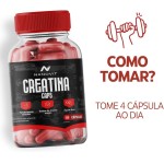 Creatina Monohidratada 100% Pura 120 Cápsulas - Nanovit - Imagem 8