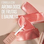 Maybelline NY Lip Lifter Gloss Brilho Labial com Ácido Hialurônico, Promove Lábios Volumosos, Hidratados e Cheios de Brilho, Aplicador XL para Make Glow, Cor Moon, 5.4ml - Imagem 7
