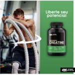 creatina Micronizada 3000mg 90 Cápsulas Optimum Nutriton - Imagem 5