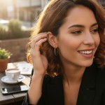 Kit 10 Argolas Douradas pequenas brinco Bijuteria qualidade - Imagem 5