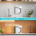Purificador de Água Refrigerado por Compressor Everest Star Branco 127V/60Hz - Imagem 4