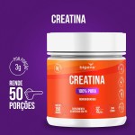 Creatina 100% pura, 100% monohidratada e micronizada, livre de maltodextrina, Biogens, Kit 2x 150g - Imagem 7