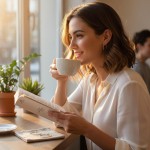 Kit 4 Brincos Argola Dourada 3cm Feminino Elegante Bijuteria - Imagem 3