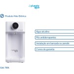 Purificador e Alcalinizador de Água Natural GIOM Branco - Imagem 3