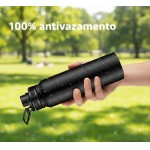 Garrafa de Água Térmica Inox 800ml Esportiva com Alça Parede, Dupla Isolada a Vácuo Antivazamento, Garrafinha, Academia, Fitness, Corrida, Esportes e Escritório - Aço Inox - Qualidade Premium - Imagem 5