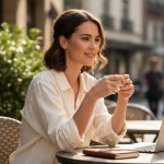 Kit 5 Argolas elegante Douradas Grandes brinco Bijuteria 8cm - Imagem 7