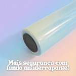 Garrafa Térmica 550ml com Efeito Holográfico e Dupla Saída de Água | Canudo Retátil e Bico, Tampa Antivazamento e Alça (Amarelo) - Imagem 8