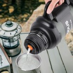 Garrafa Térmica De Aço Inoxidável Grande Capacidade 3,6l Quente Frio Inox Isolada (3.6l Verde) - Imagem 6