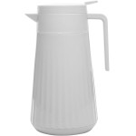 LYOR - Garrafa Térmica de Plástico Unique Branca 1L - Mantém Bebida Quente ou Fria de 08-12 Horas - Imagem 3