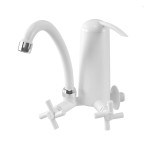 Purificador de Água com Torneira para Cozinha – Filtro de Água Embutido – Bica Móvel – Água Filtrada Direto da Pia – Branco - Imagem 3