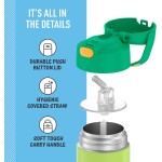 Thermos Frasco de 355 ml da Funtainer, Lim o/Laranja - Imagem 4