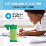 Thermos Frasco de 355 ml da Funtainer, Lim o/Laranja - Imagem 5