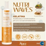 Kit Apse Cosmetetics Nutri Waves Shampoo Condicionador e Gelatina Acidificante Capilar Vegano Óleo de Pracaxi Proteina do Arroz Low Poo Anti Frizz Apice Cosmeticos - Imagem 3