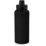 TERMOPRO Squeeze Térmico Mayall 1 Litro Preto Fosco com Alça Tampa com Bico Direcionador e Parede Dupla em Inox Alta Performance Térmica e Design Premium - Imagem 3