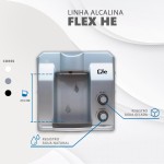 Filtro Super Água Alcalina Ionizada Gelada Flex He Top Life (Prata, 127V) - Imagem 3