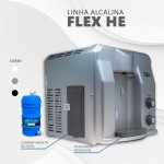 Filtro Super Água Alcalina Ionizada Gelada Flex He Top Life (Prata, 127V) - Imagem 4