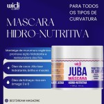 Kit Juba Shampoo + Condicionador + Acidificante + Mascara Nutrição Capilar Vegano Widi Care - Imagem 5