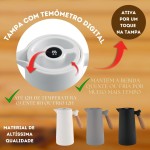 Garrafa Térmica Digital C/Visor Display Colors 1l Café Chás (Branco) - Imagem 7