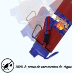 Garrafa Térmica 750ml - Parede Dupla de Isolamento 24horas Gelado, Base Emborrachada Anti Derrapante, Anti Vazamento, BPA Free (Vermelho) - Imagem 8