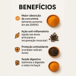 [RN] Cúrcuma com Pimenta Preta 120 Cápsulas 500mg - Imagem 3