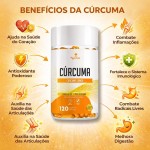 Cúrcuma Longa Premium 120 Cápsulas 500mg [LONGA DURAÇÃO DE 4 MESES] - Imagem 4