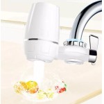 Filtro Purificador de Água para Torneira com Carvão Ativo, Sistema de Filtragem Instantânea, Branco e Cromado, 115mm x 150mm x 65mm - Imagem 8