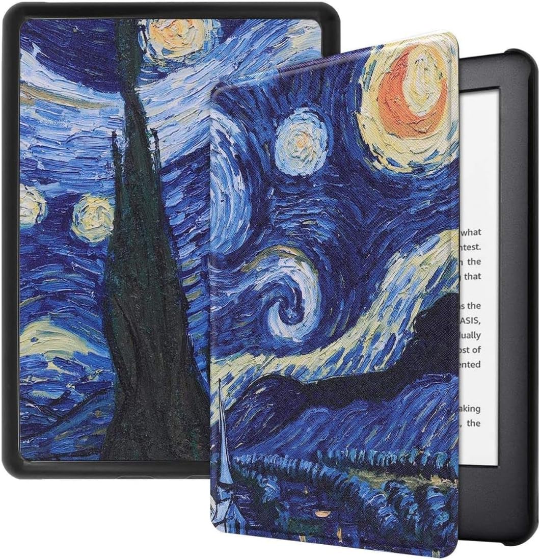 1776915210_Capa-Para-Kindle-11a-Geracao-2024-e-2022-C2V2L3-e.jpg Capa Para Kindle 11ª Geração 2024 e 2022 (C2V2L3 e RS23CV) - Rígida - Sistema de Hibernação - Fechamento Magnético (Van Gogh)